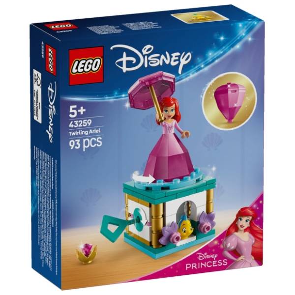 LEGO Disney Princess Ariel koja se okreće 43259