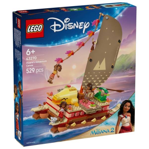 LEGO Disney Vajanin kanu za avanturu 43270