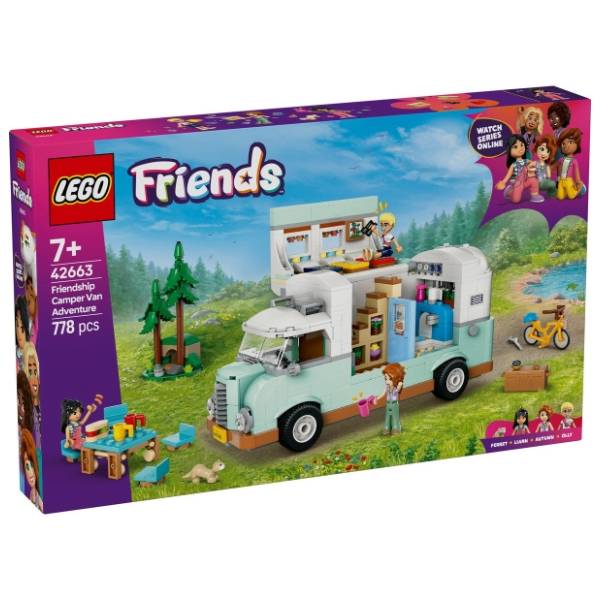 LEGO Friends avantura u kamperu prijateljstva 42663