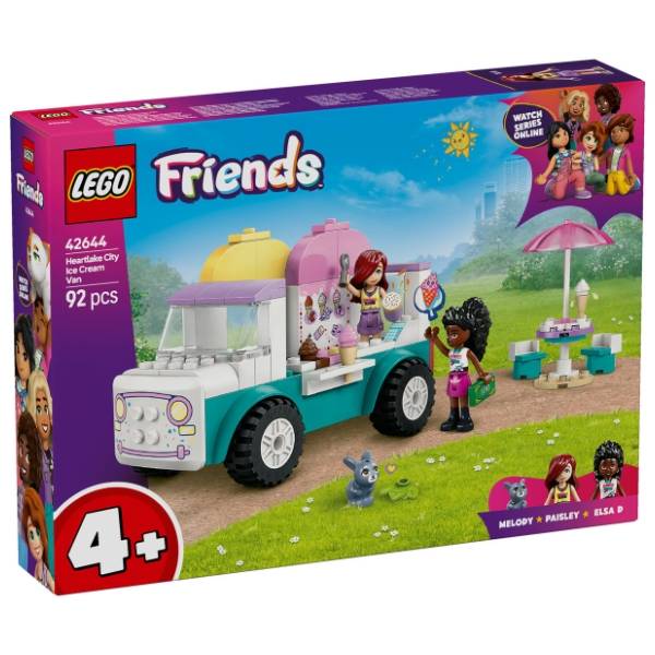 LEGO Friends kamion sa sladoledom u Medenom gradu 42644
