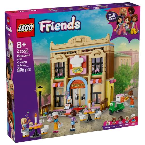 LEGO Friends restoran i škola za kuvanje 42655