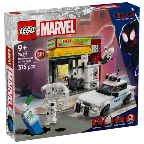 LEGO Marvel Spajder-verzum Majls Morales protiv Mrlje 76311