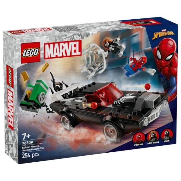 LEGO Marvel Spajdermen protiv Venomovog masel automobila 76309