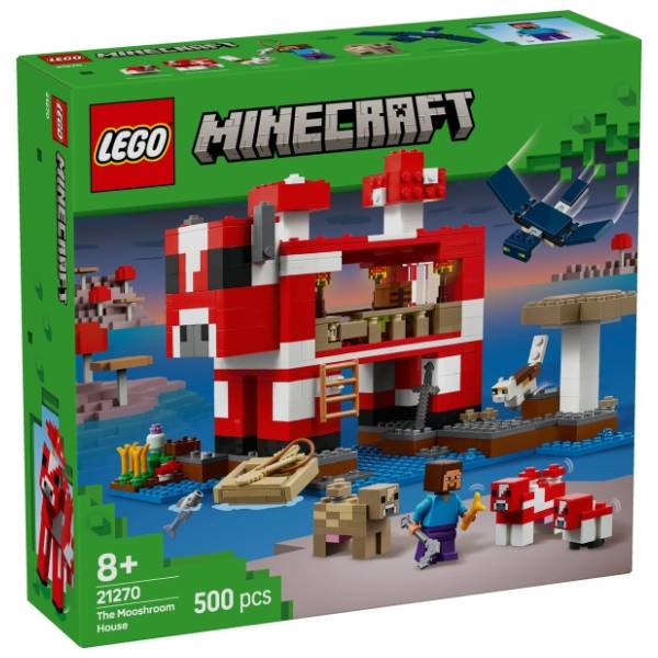 LEGO Minecraft kuća pečurkrava 21270