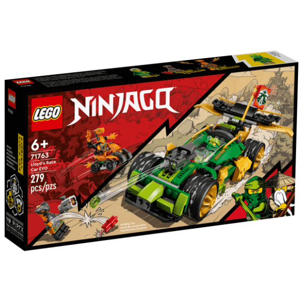 LEGO NINJAGO Lojdov trkački automobil na povlačenje 71763
