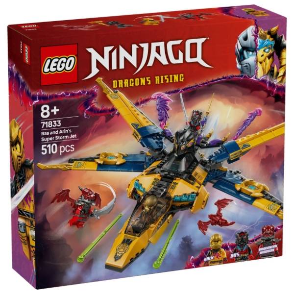 LEGO NINJAGO Rasov i Arinov olujni supermlaznjak 71833