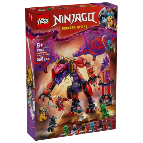 LEGO NINJAGO zmaj haosa Grom-očnjak 71832