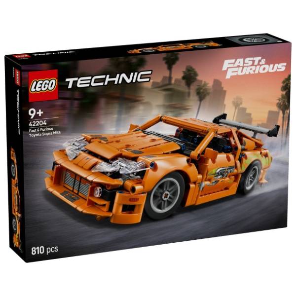 LEGO Technic Fast and Furious Toyota Supra MK4 42204