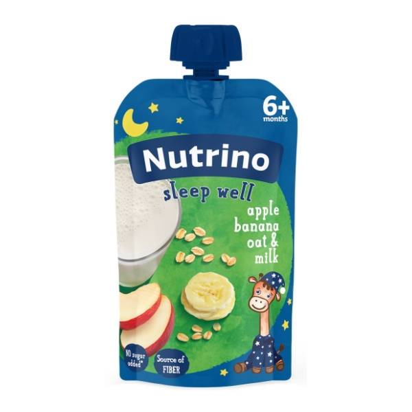 NUTRINO noćna kaša jabuka banana ovas mleko 100g