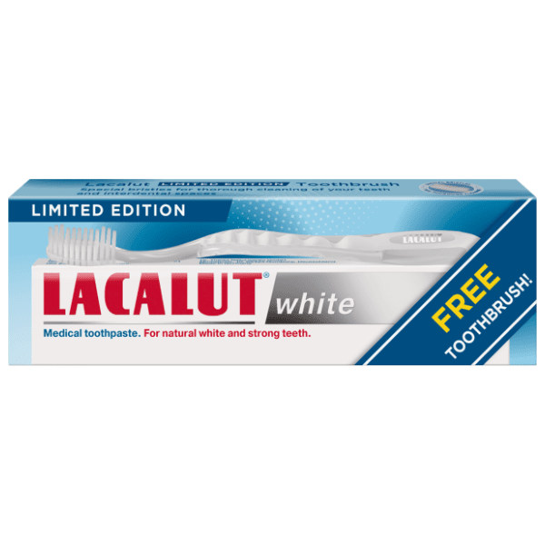 Pasta LACALUT White 75ml + četkica za zube gratis