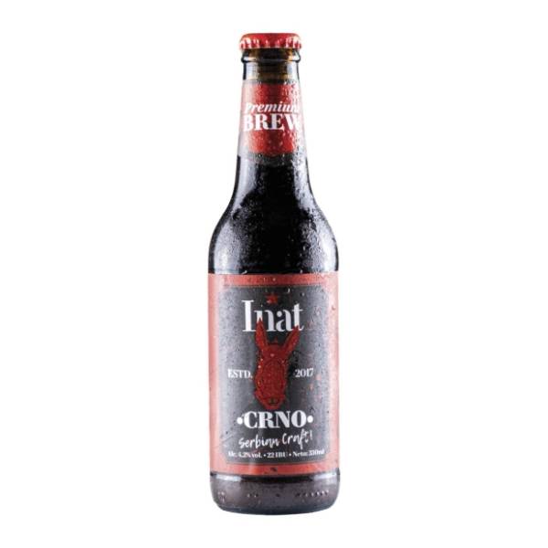 Pivo INAT crno 4,2% 0,33l