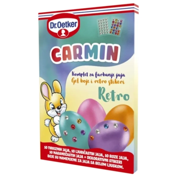 Retro boje za jaja carmin DR. OETKER
