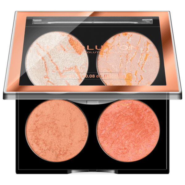 REVOLUTION Make up take a breather mini paleta bronzera