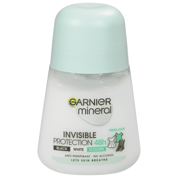 Roll-on GARNIER Invisible black white & colors 50ml