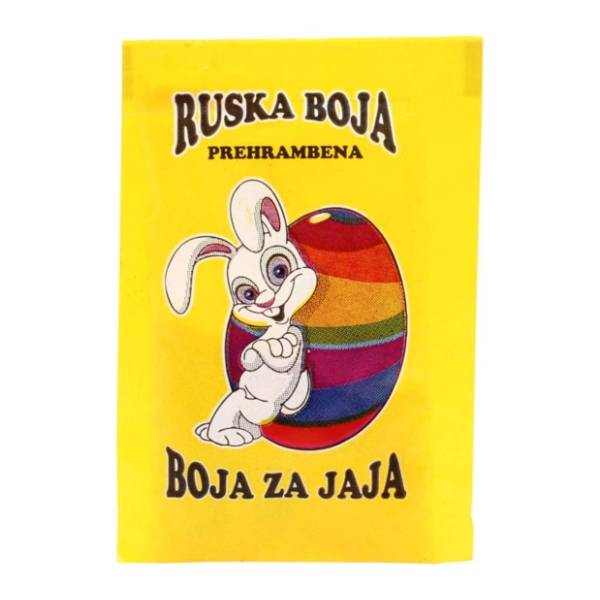 Ruska boja za jaja žuta