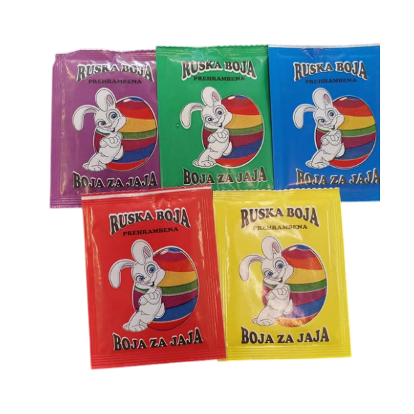 Ruske boje za uskršnja jaja mix HARBOUR 5kom