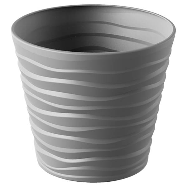 Saksija GARDINO Bora 40cm siva