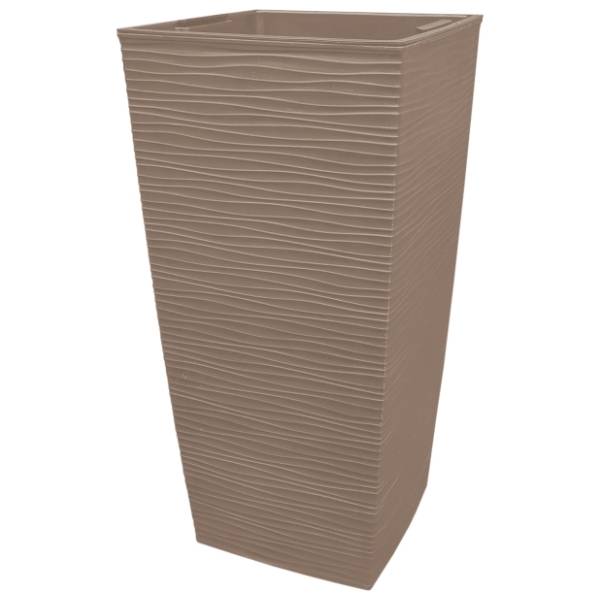 Saksija GARDINO Finesa 30x30x57cm moka