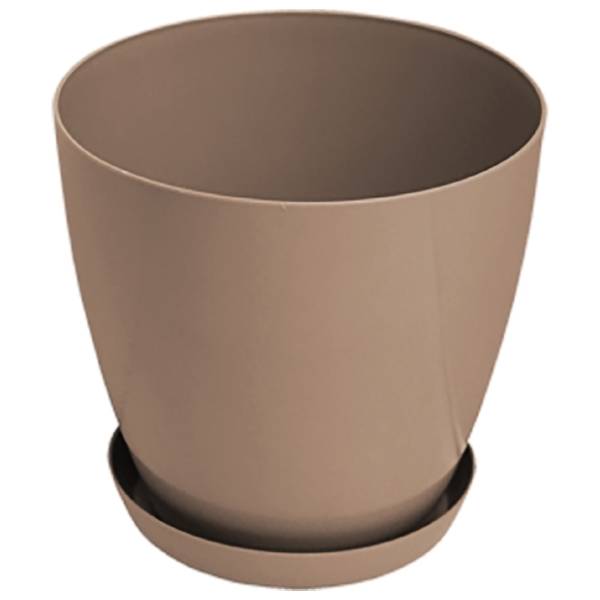Saksija GARDINO Lux 22cm moka
