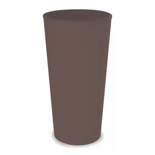 Saksija GARDINO Melrose glamour 30x57cm moka