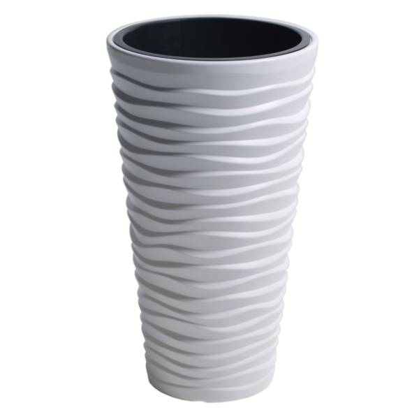 Saksija PROSPERPLAST Sand slim 40x75cm bela