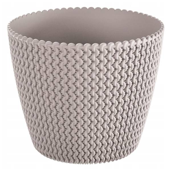 Saksija PROSPERPLAST Splofy 16x13cm moka