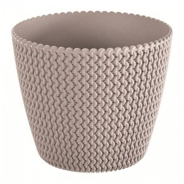 Saksija PROSPERPLAST Splofy 19x16cm moka