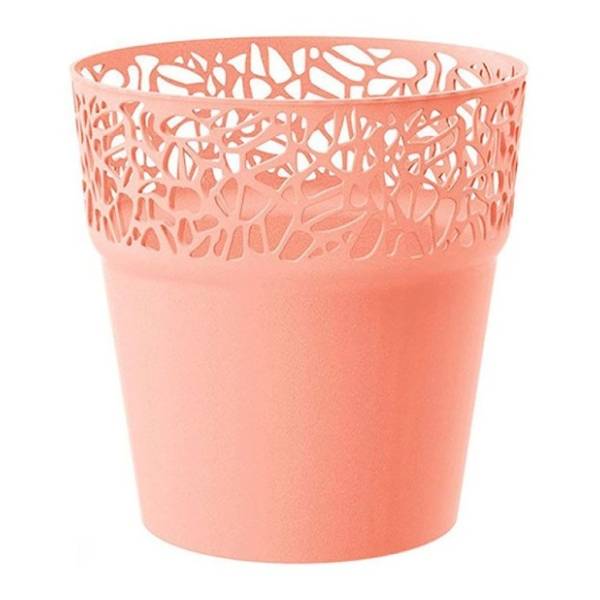 Saksija PROSPERPLAST Tre 18x18cm breskva