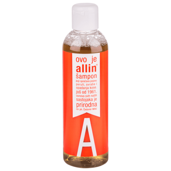 Šampon ALLIN protiv peruti i opadanja kose 200ml
