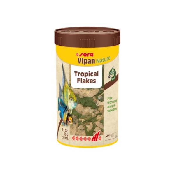 SERA Vipan nature tropical flakes hrana za ribice 100ml