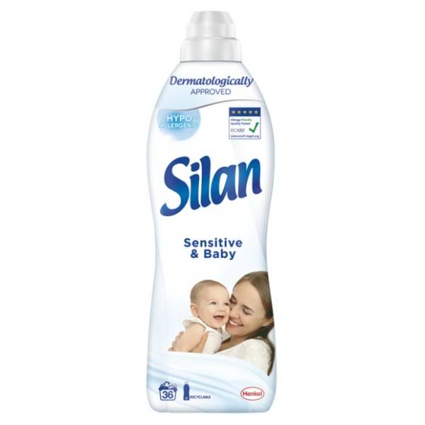 SILAN Sensitive & baby omekšivač za veš 36 pranja (900ml)