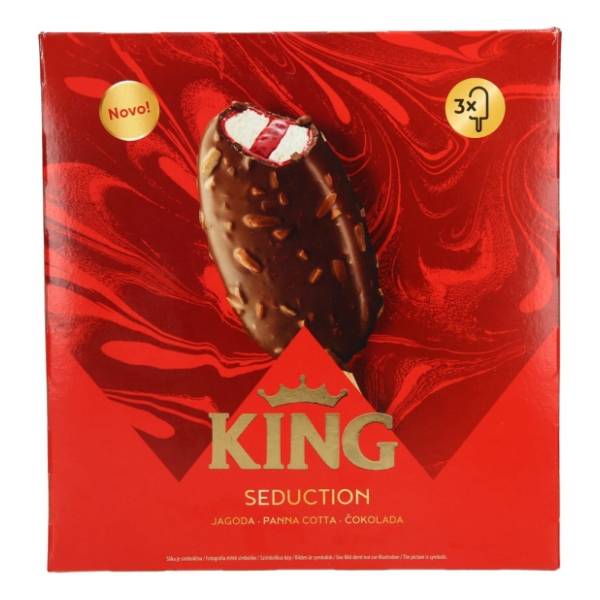 Sladoled FRIKOM King seduction multipack 3x100ml