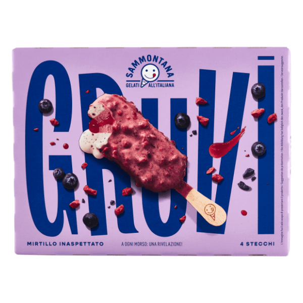 Sladoled GRUVI blueberry 4x60g