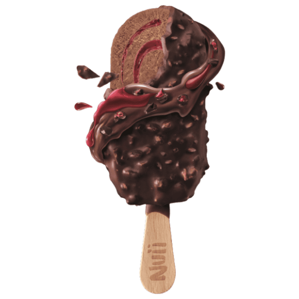 Sladoled NUII dark chocolate & nordic berry 66g