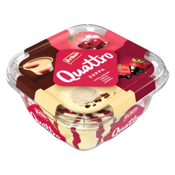Sladoled Quattro zuppa 1.65l