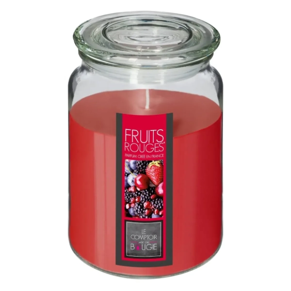 Sveća ATMOSPHERA nina red fruits 510g