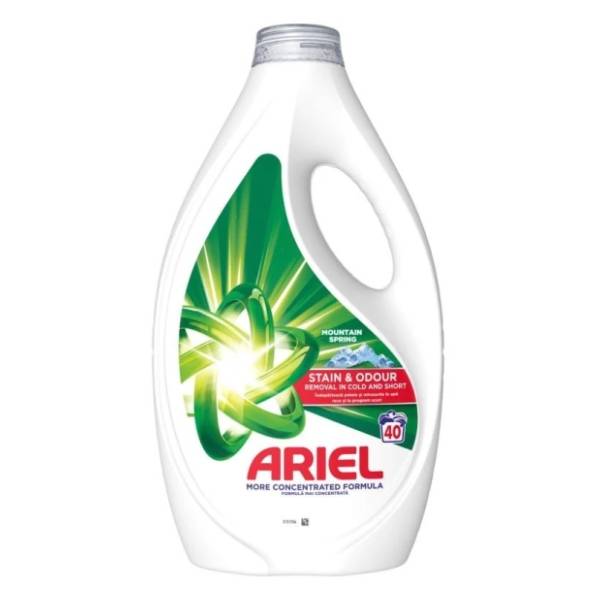 ARIEL Mountain spring tečni deterdzent 40 pranja (1,8l)