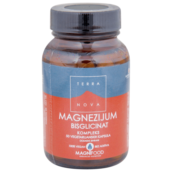 TERRANOVA Magnezijum bisglicinat kompleks kapsule 50kom