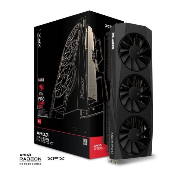 XFX AMD Radeon RX 9070 XT Quicksilver Gaming 16GB GDDR6 256-bit grafička kartica