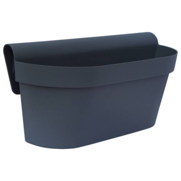 Žardinjera GARDINO Esprit 20cm antracit