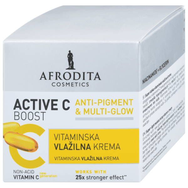 AFRODITA Active C boost vitaminska hidrantna krema 50ml