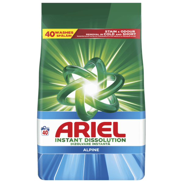 ARIEL Alpine deterdžent za veš 40 pranja (2,6kg)