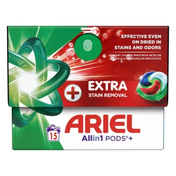 ARIEL PODS Extra clean kapsule za veš 15kom