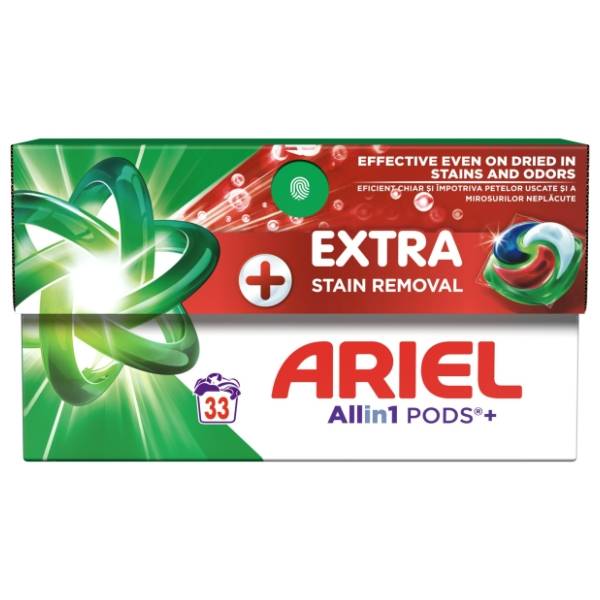 ARIEL PODS Extra clean kapsule za veš 33kom