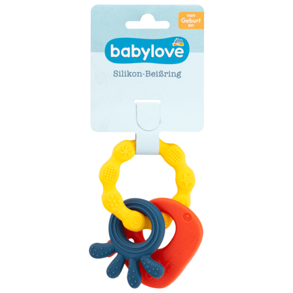 BABYLOVE silikonski prsten za zube 1kom