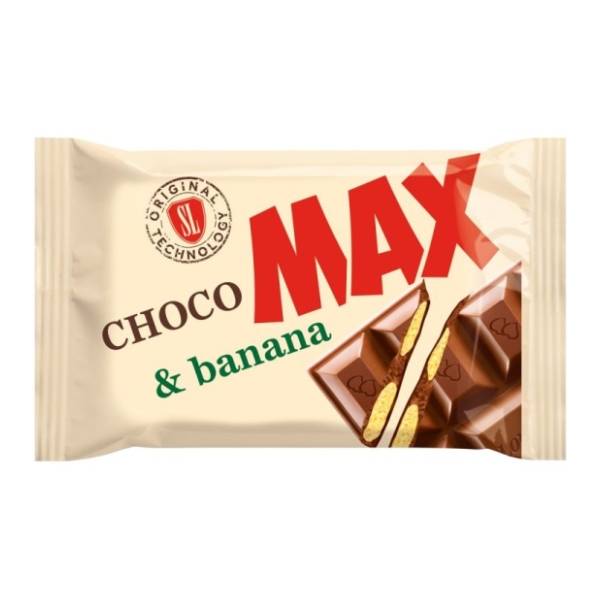 Bar CHOCO MAX banana 60g