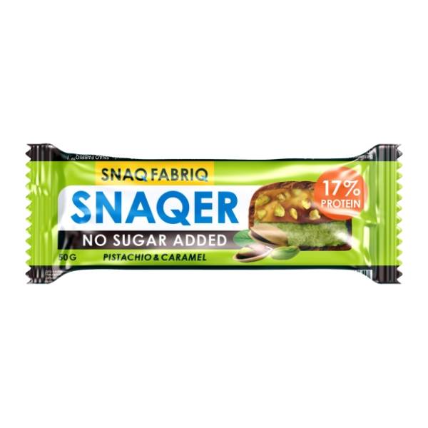 Bar SNAQER Natural pistaći i karamela 50g