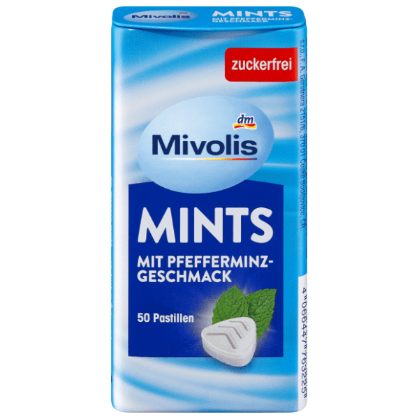 Bombone MIVOLIS Mints pepermint 35g