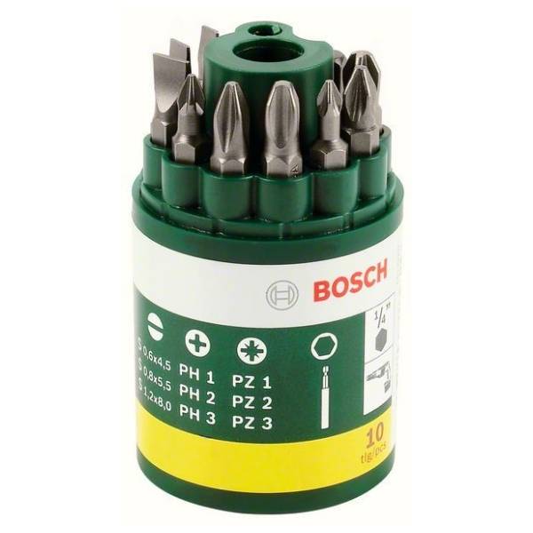 BOSCH 10-delni set bitova 2607019454