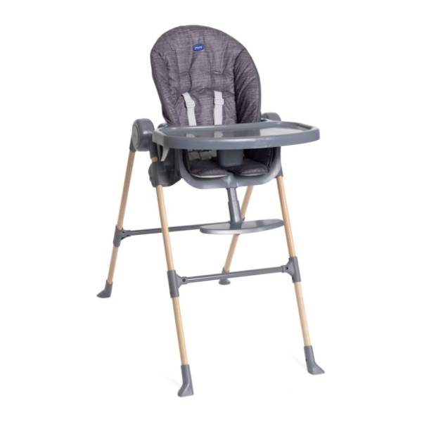 CHICCO hranilica za bebe Polly essential coal